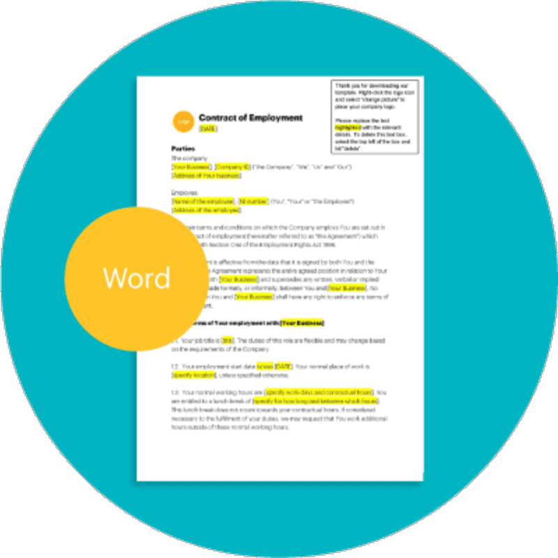 Event contract document